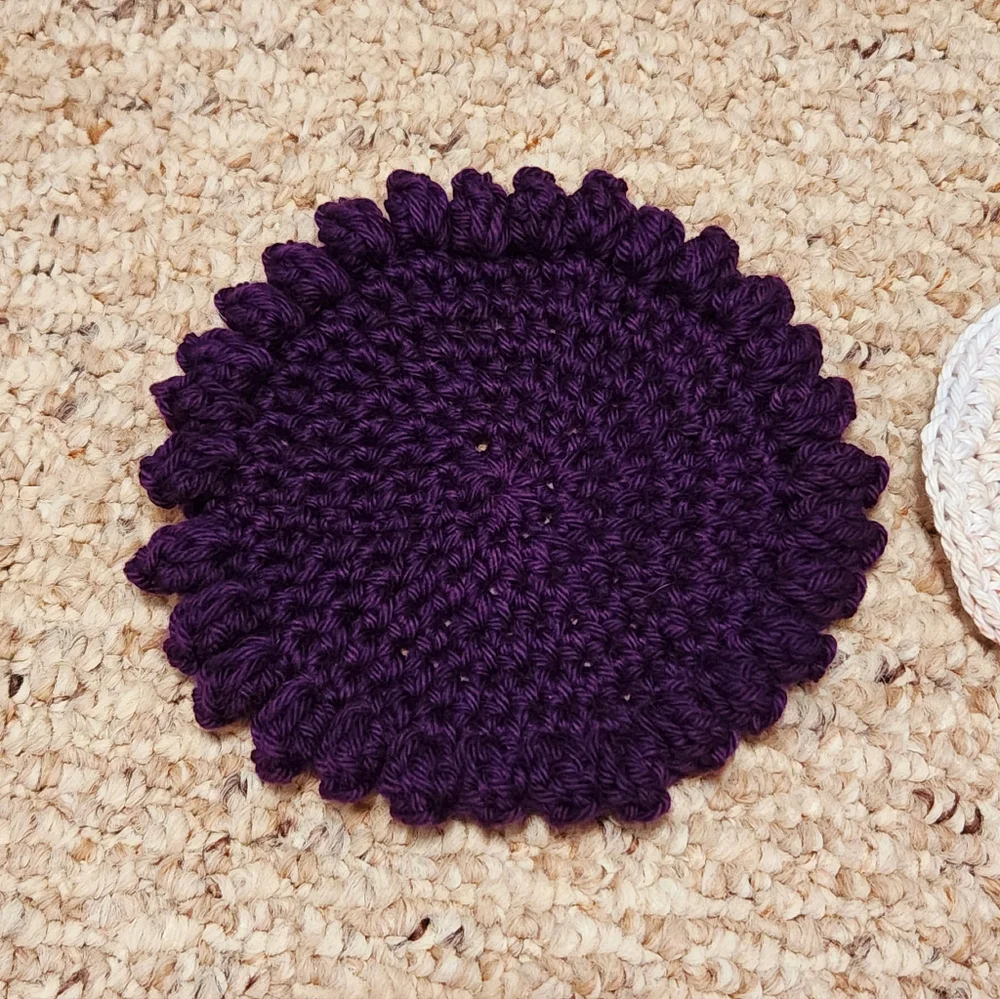 Crochet Sunsetting Washcloth and Face Disc Set